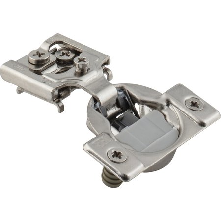 HARDWARE RESOURCES 105Deg 1/2In. Overlay Heavy Duty Dura-Close Soft-Close Compact Hinge W/ Press-In 8 Mm Dowels 9390-2-000